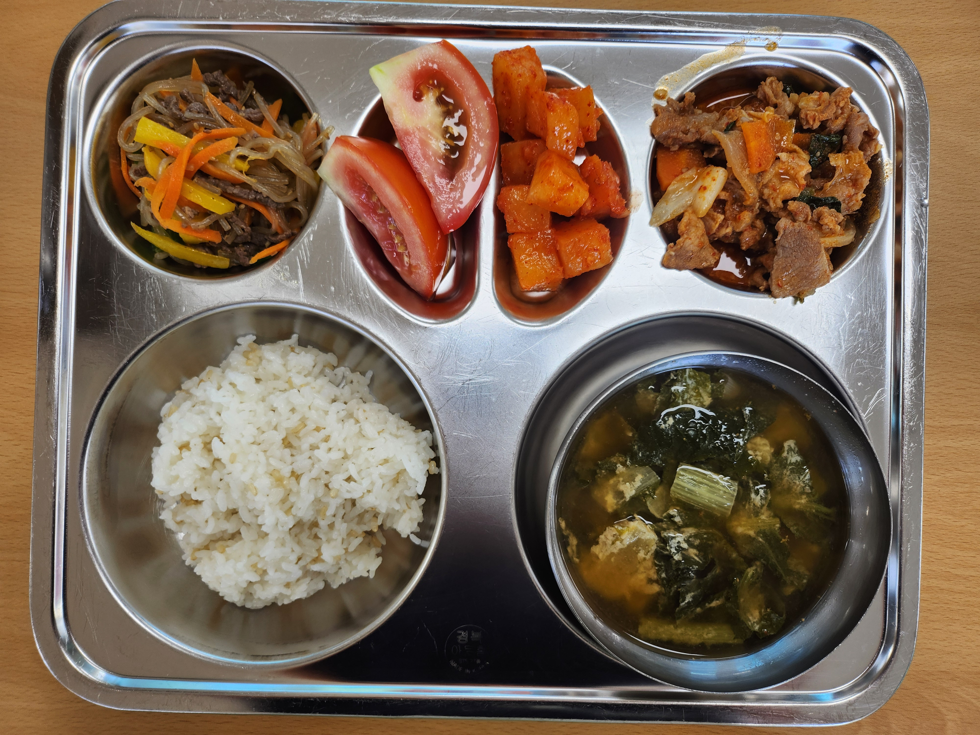 중식 식단 이미지