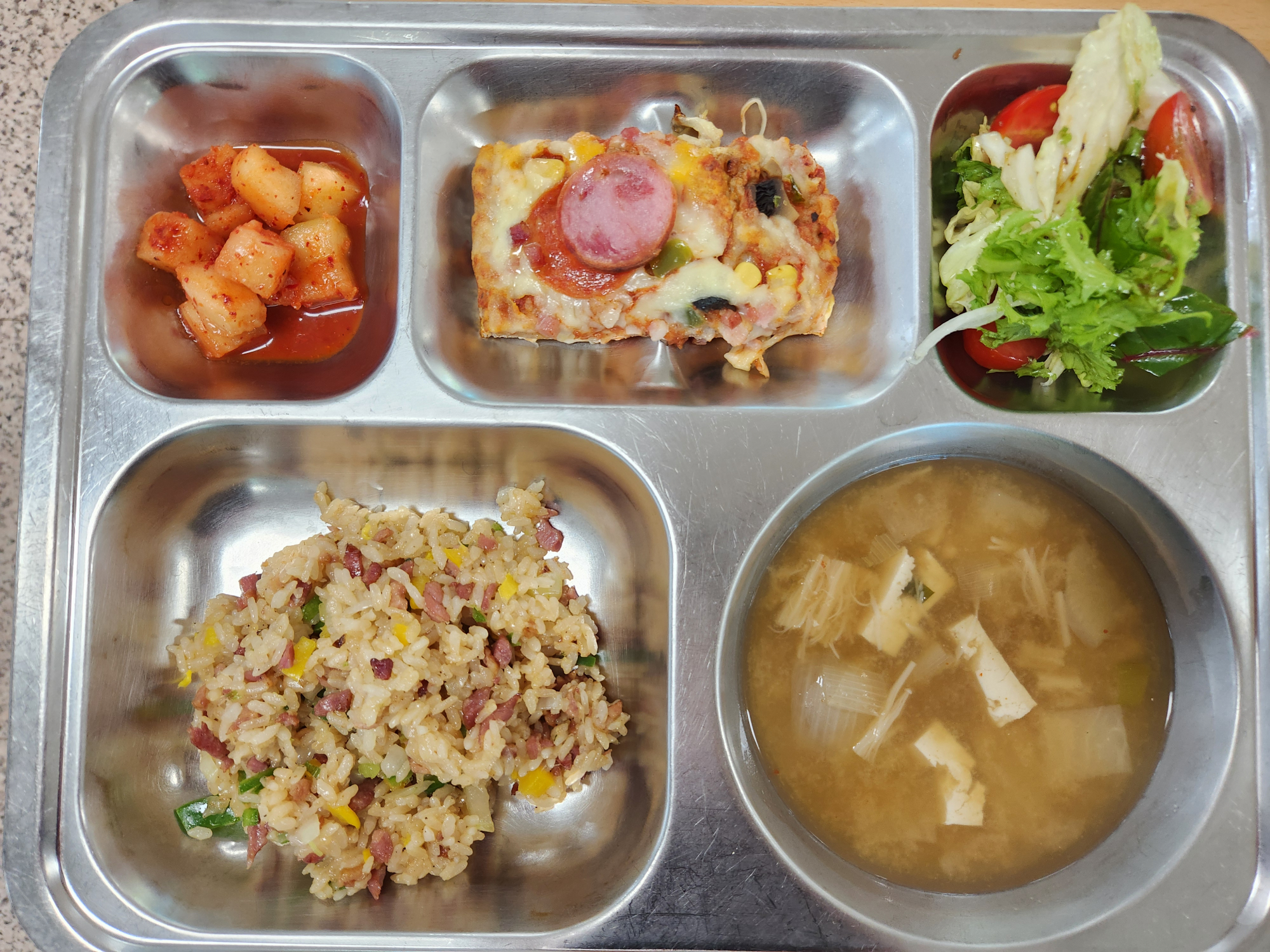 중식 식단 이미지