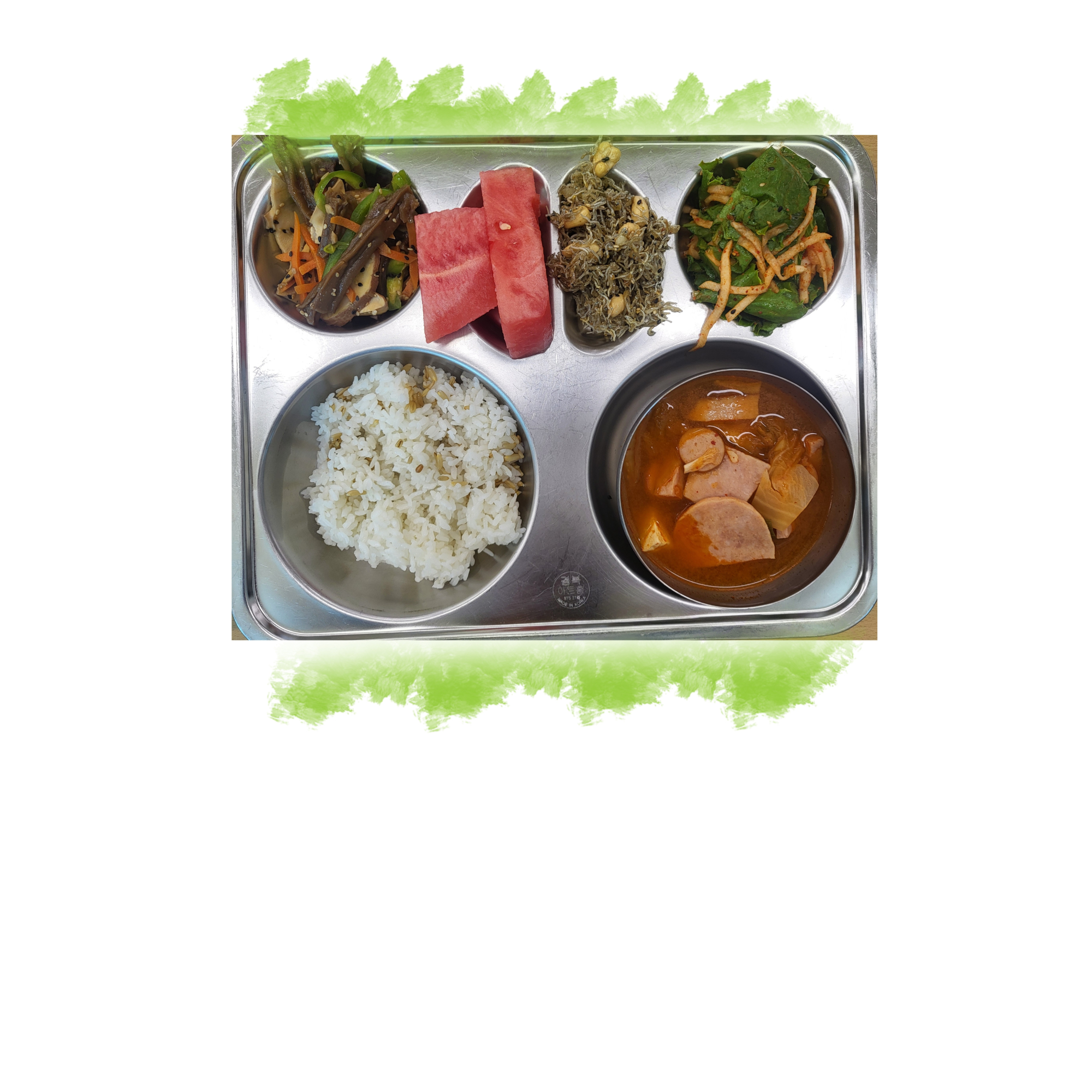 중식 식단 이미지