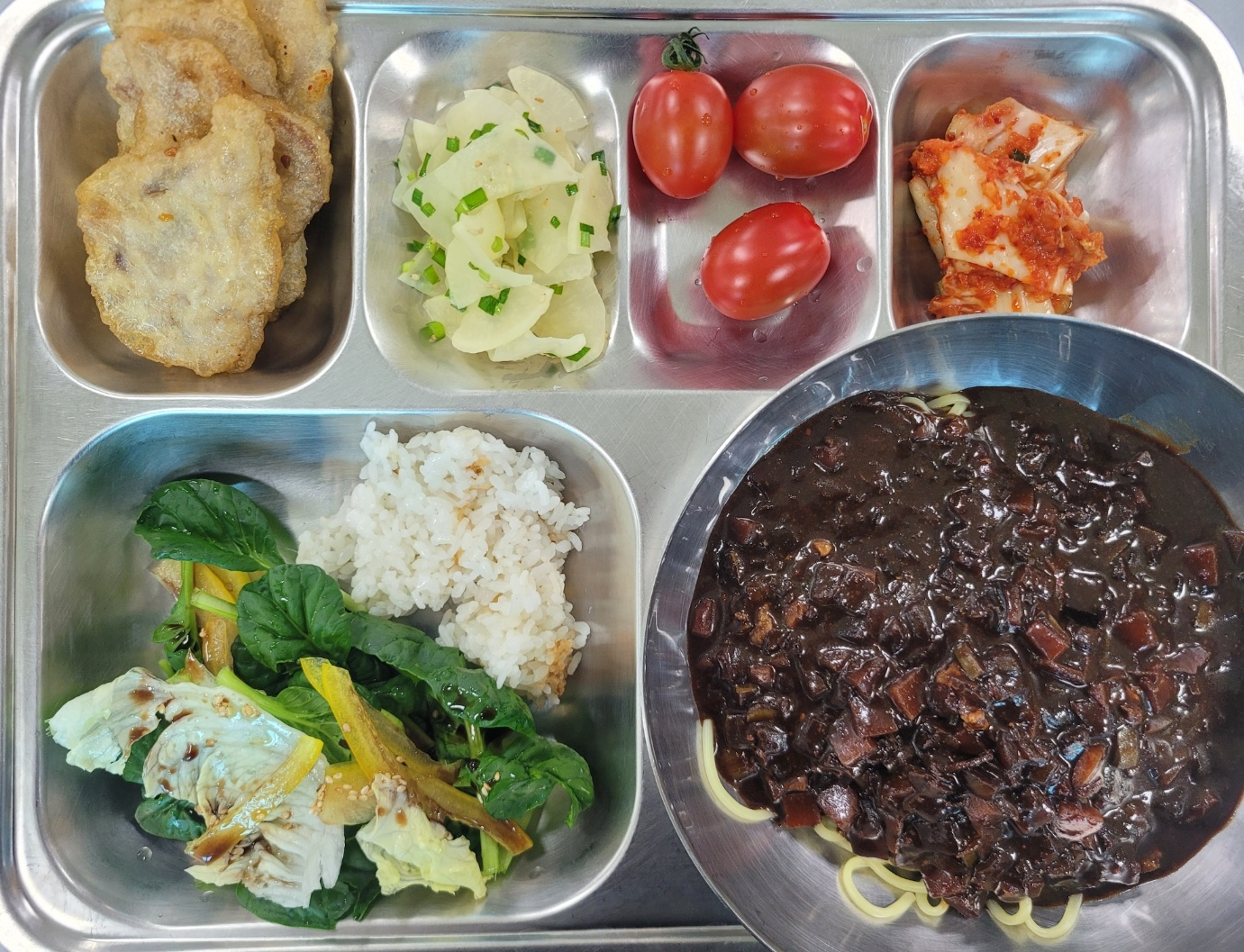 중식 식단 이미지