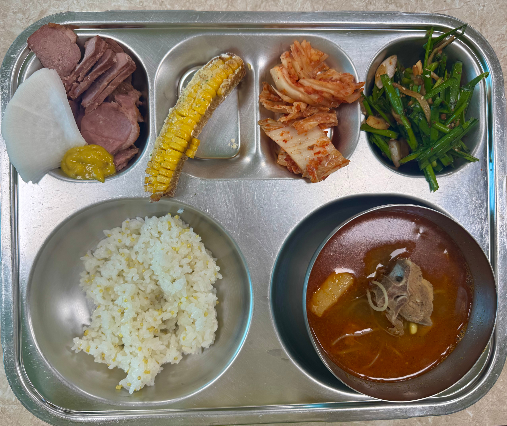 중식 식단 이미지