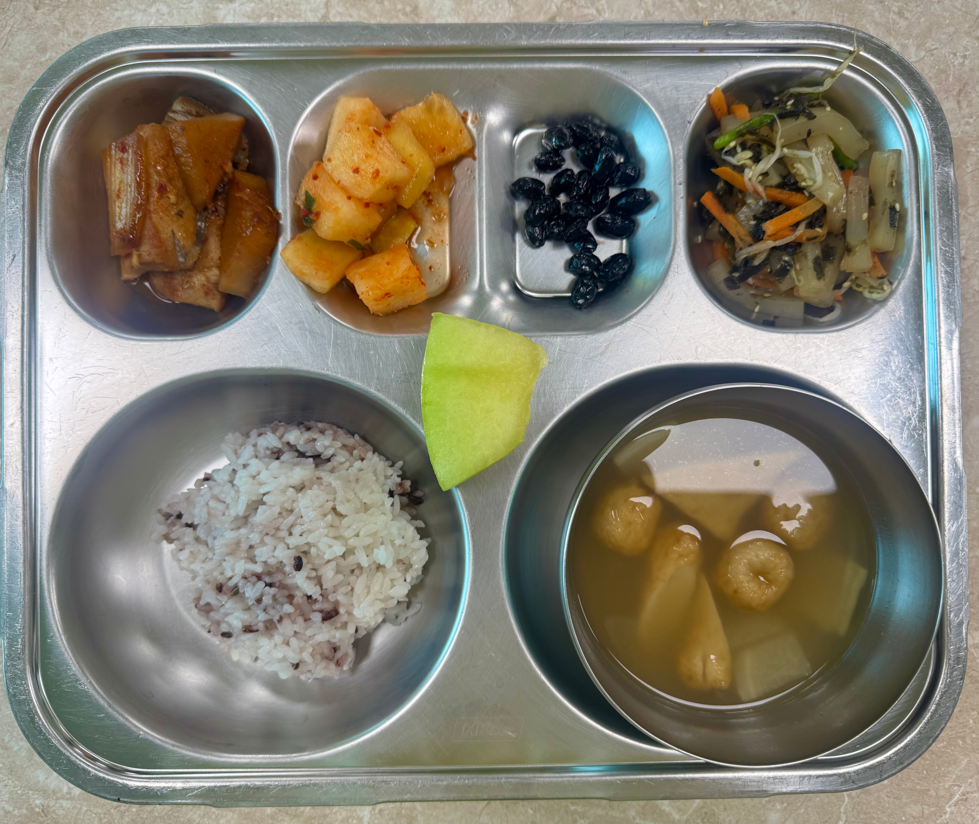 중식 식단 이미지