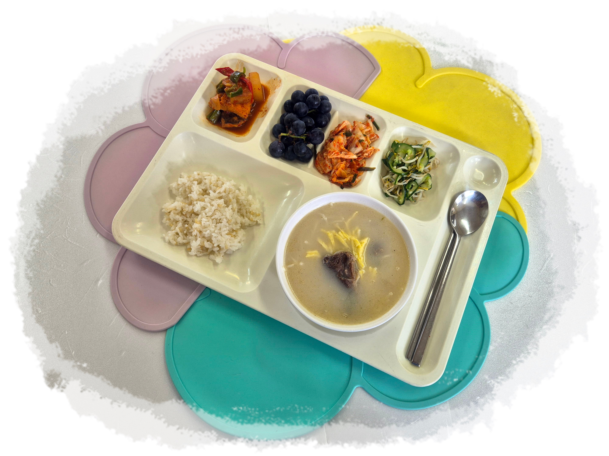 중식 식단 이미지