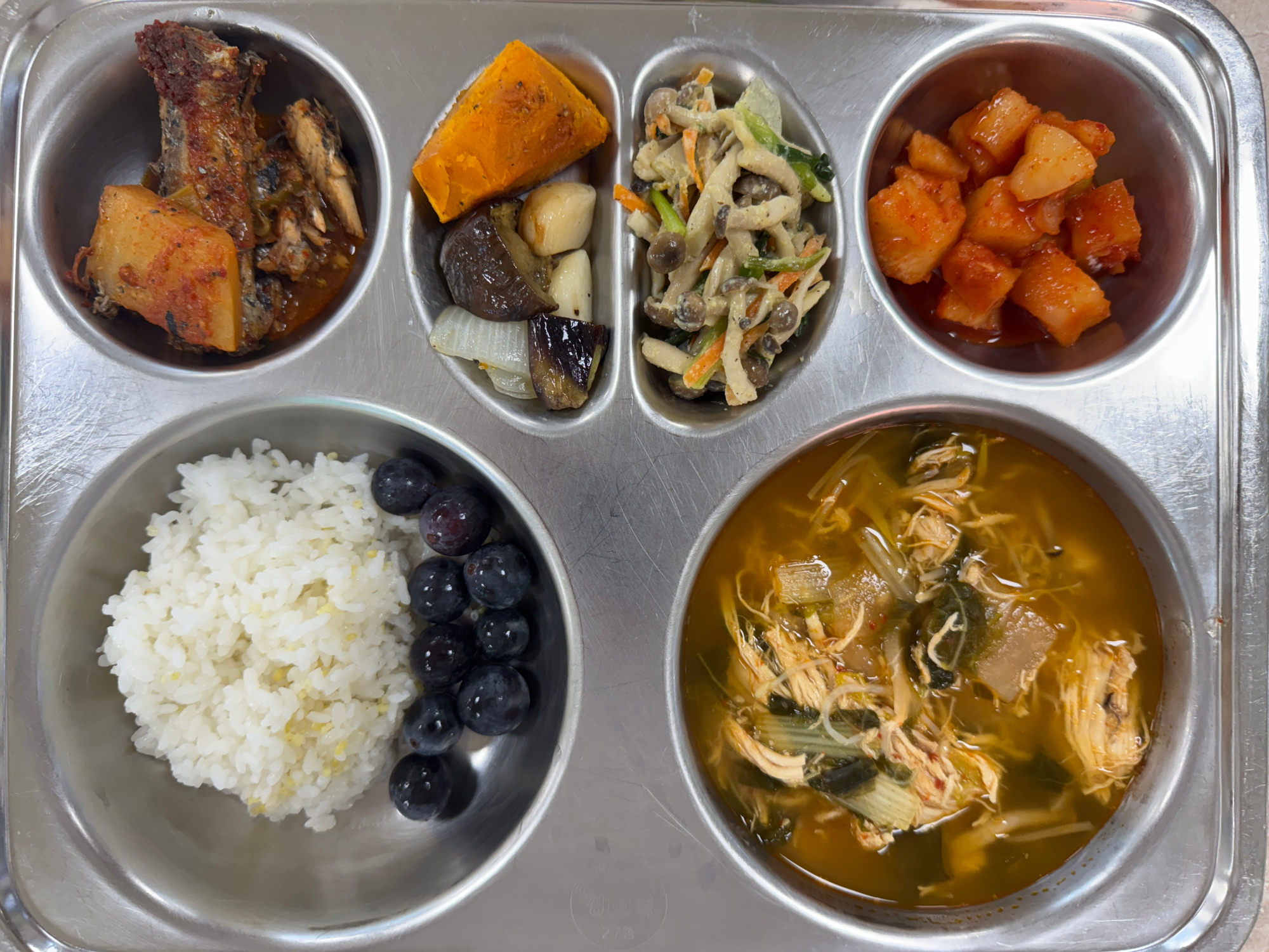 중식 식단 이미지