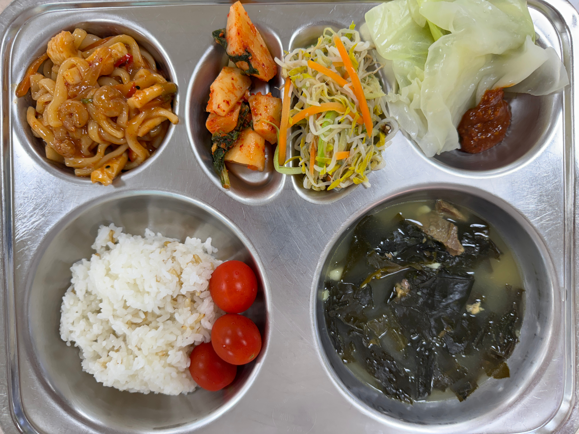 중식 식단 이미지