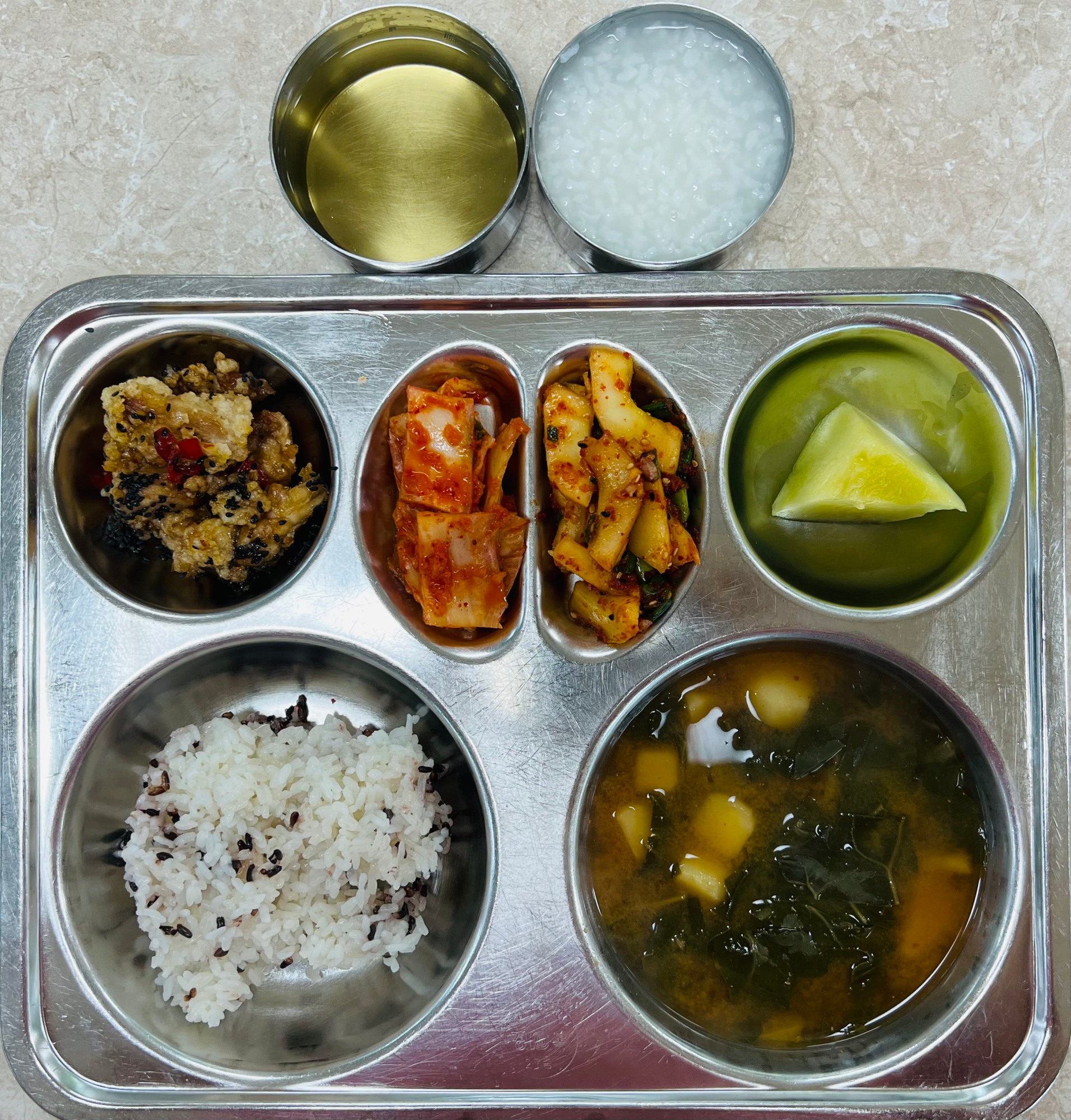 중식 식단 이미지