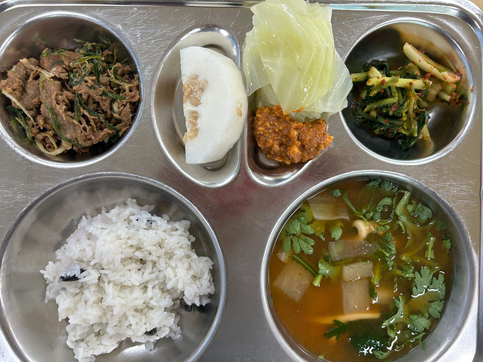 중식 식단 이미지