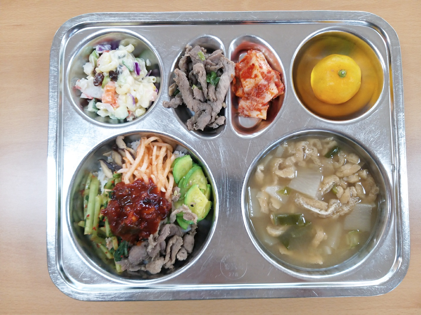 중식 식단 이미지