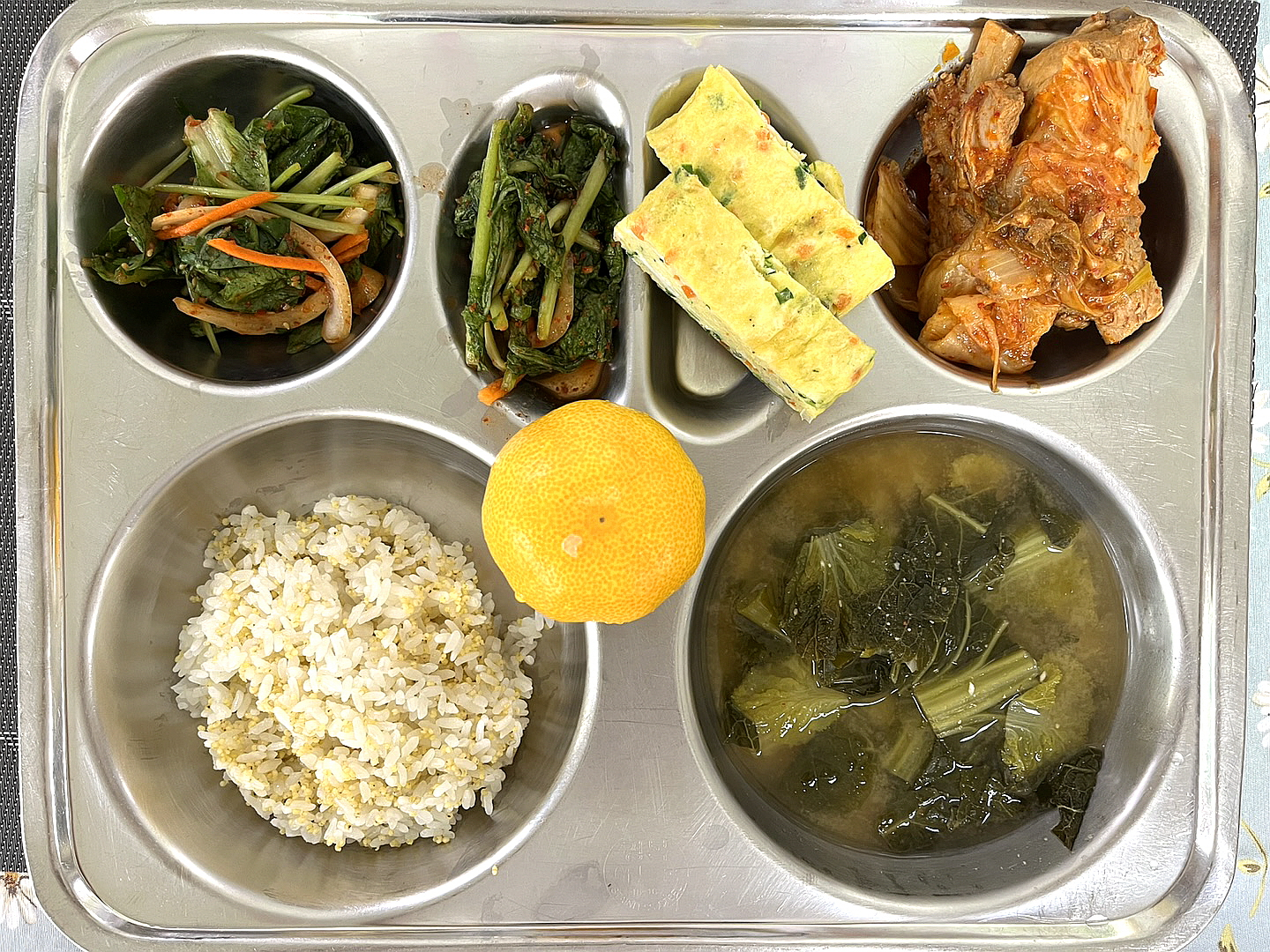 중식 식단 이미지
