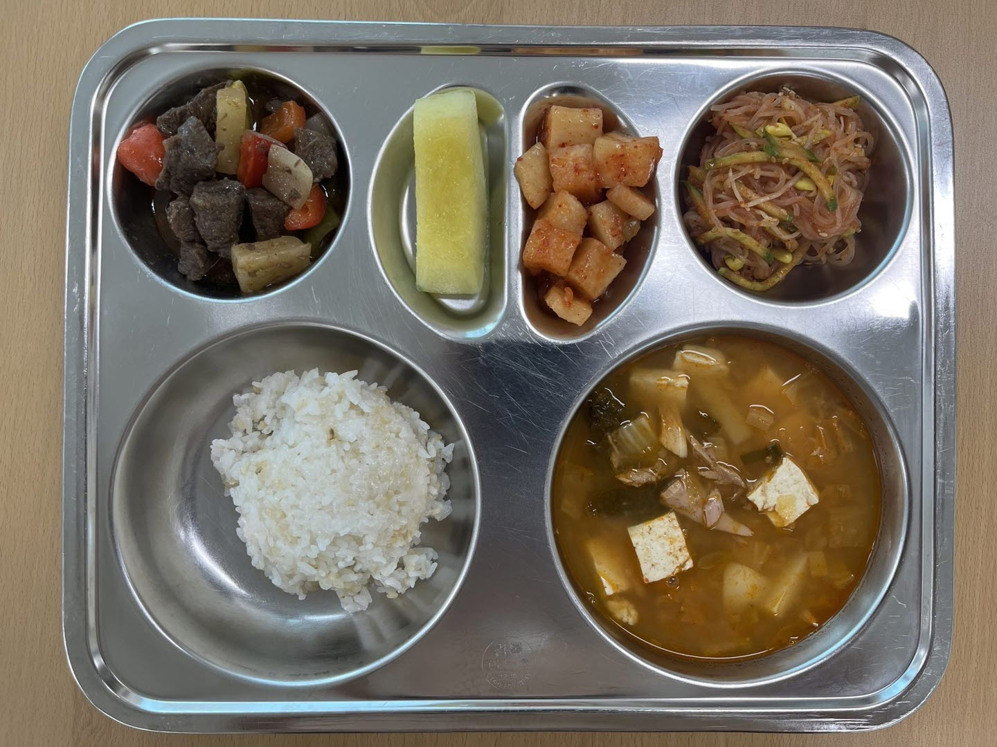중식 식단 이미지