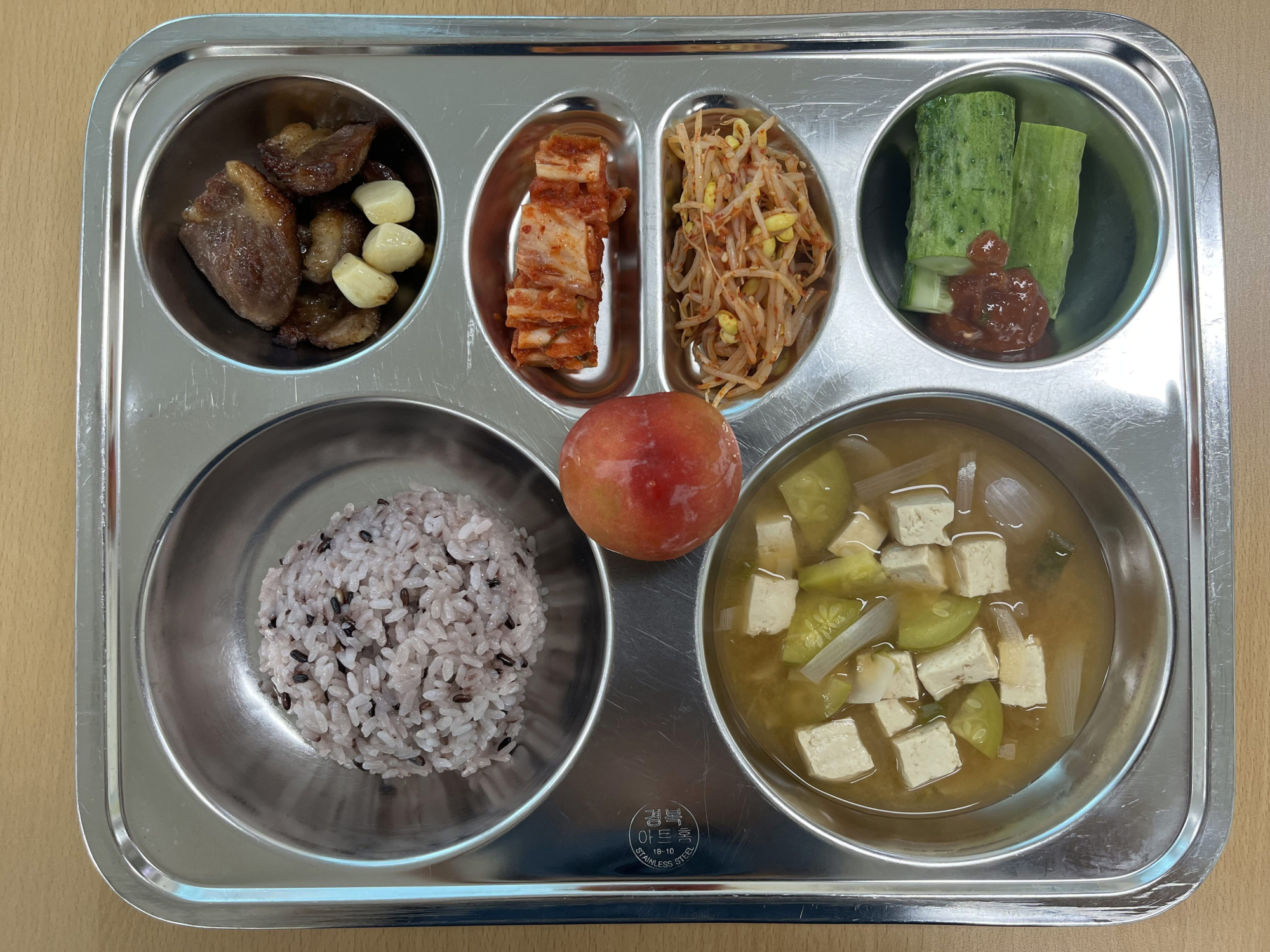 중식 식단 이미지