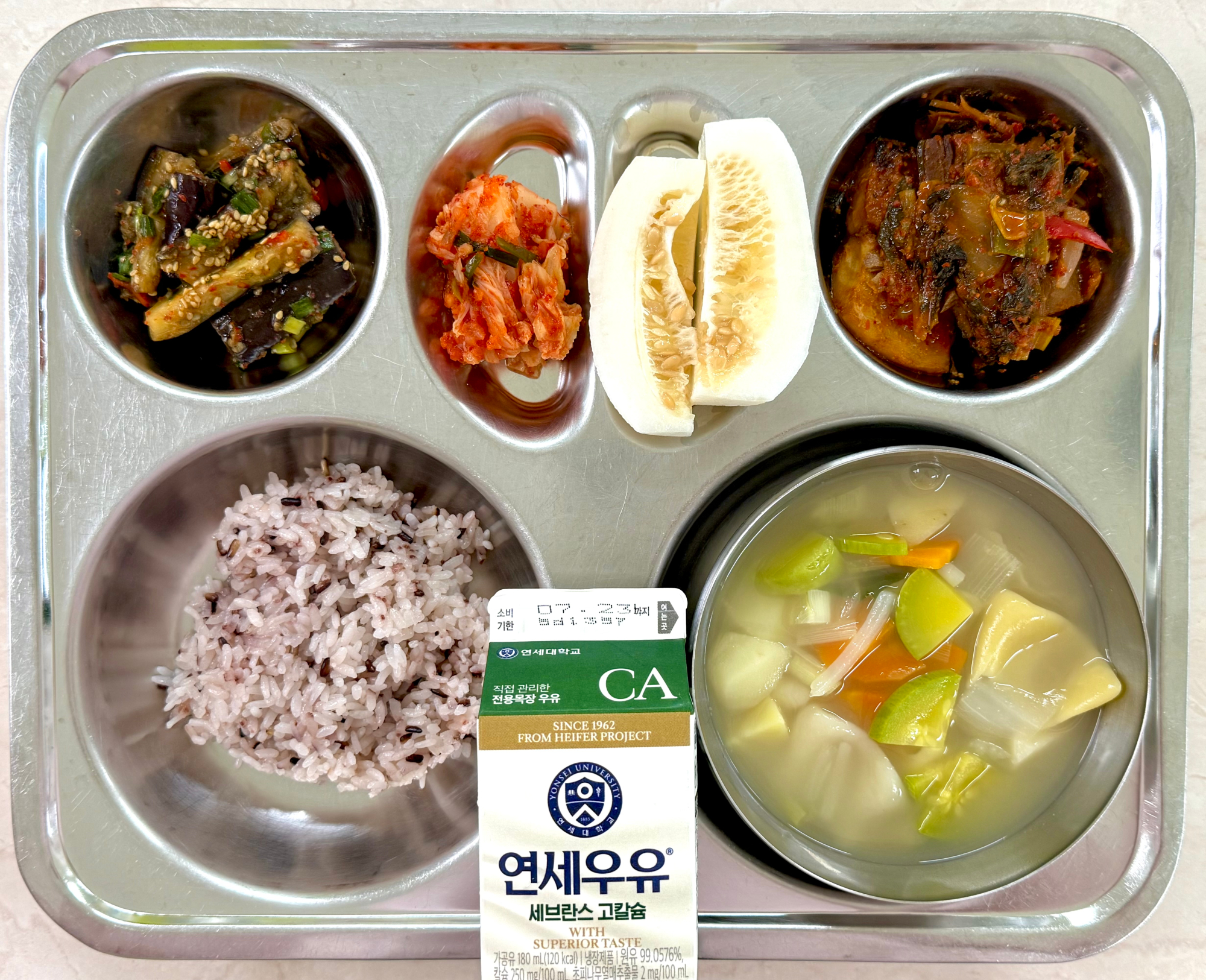 중식 식단 이미지