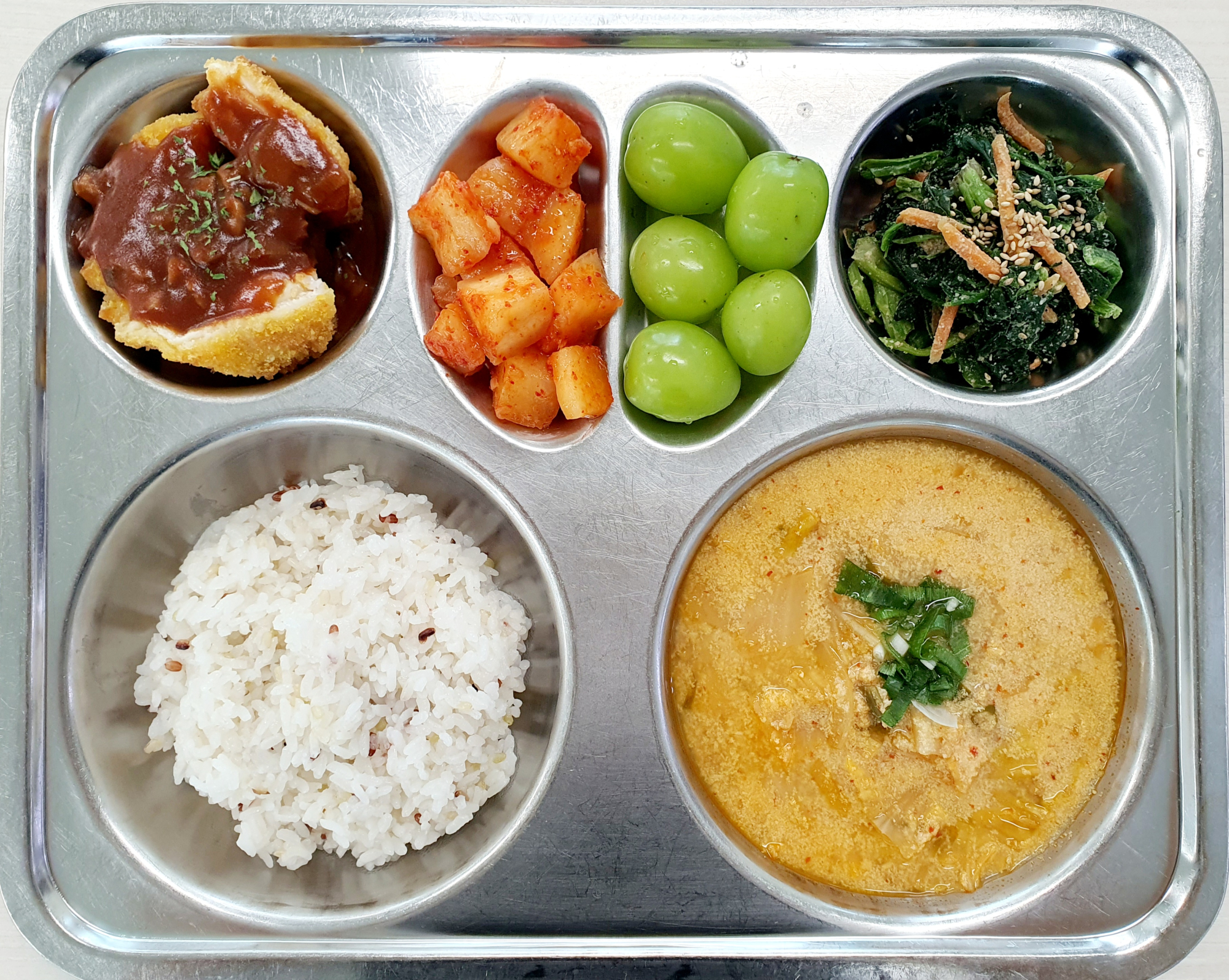 중식 식단 이미지