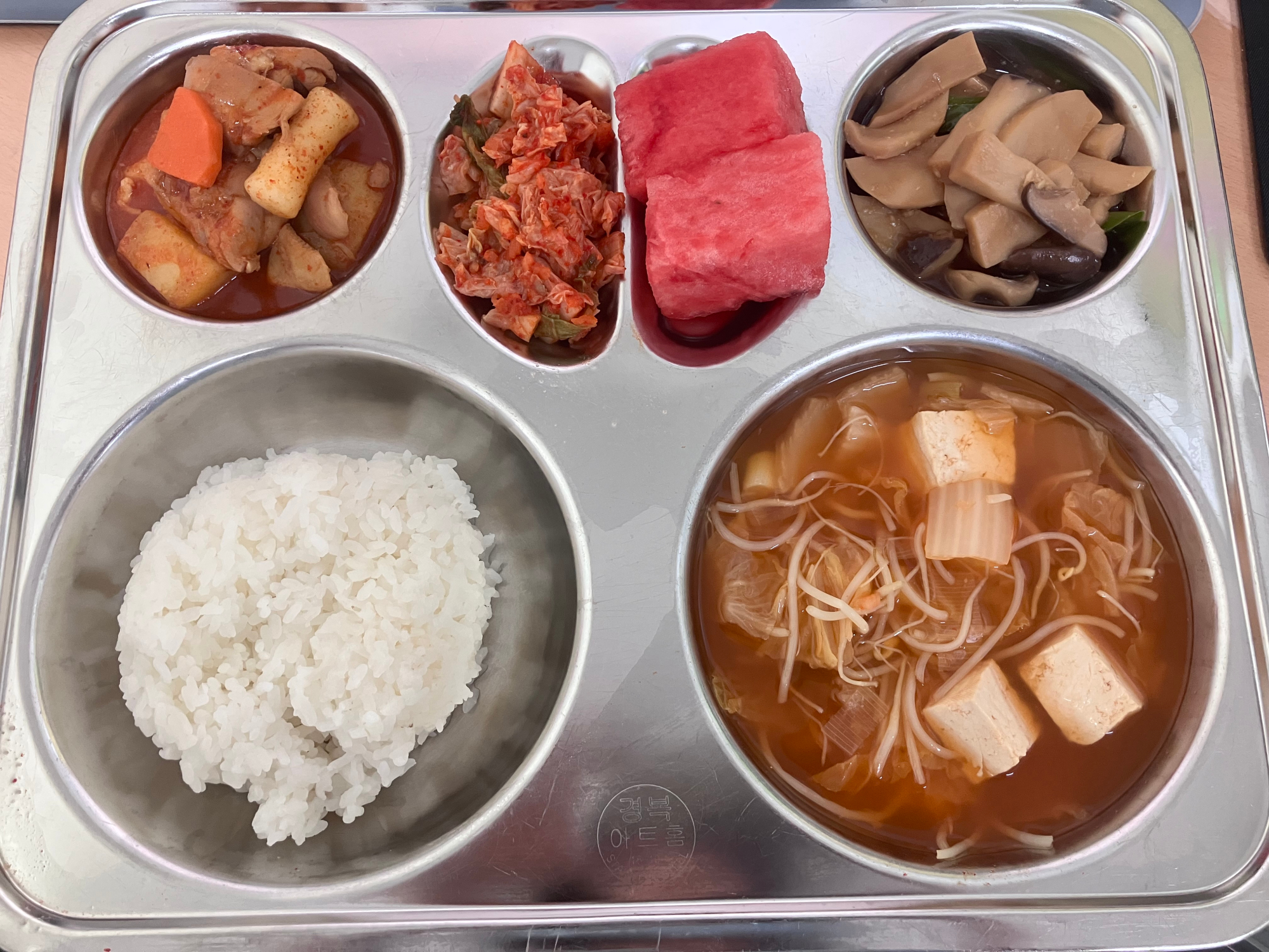 중식 식단 이미지