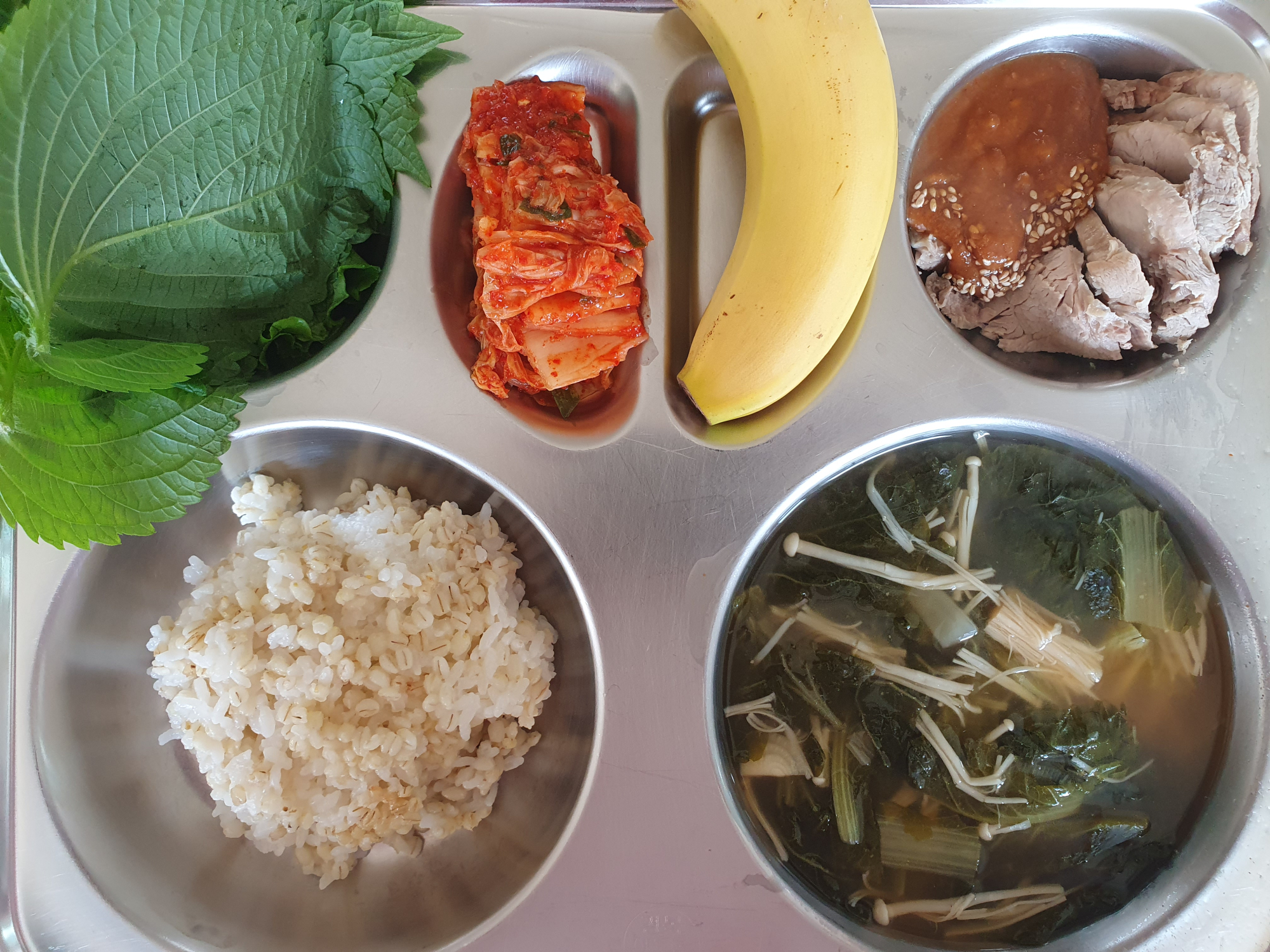 중식 식단 이미지