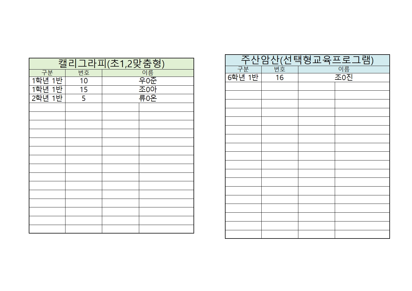 2025 여름방학 늘봄학교 신청자 명단(홈페이지)008