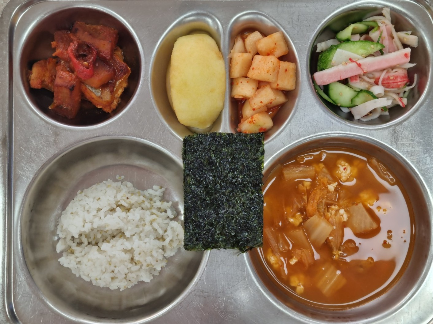 중식 식단 이미지