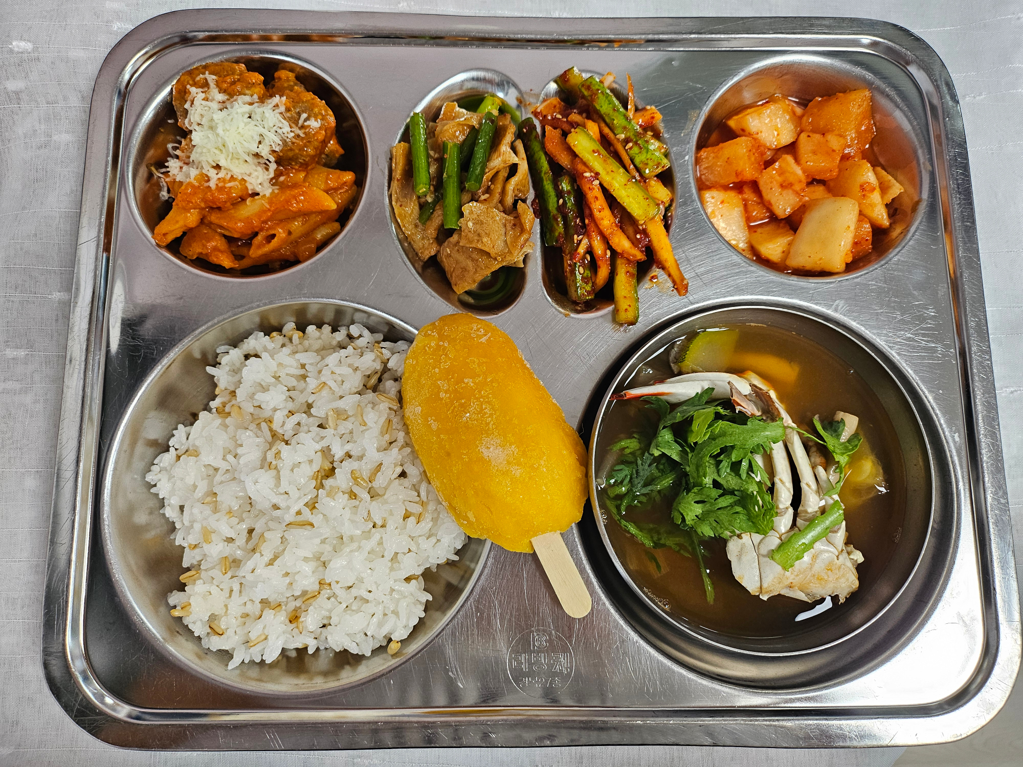 중식 식단 이미지