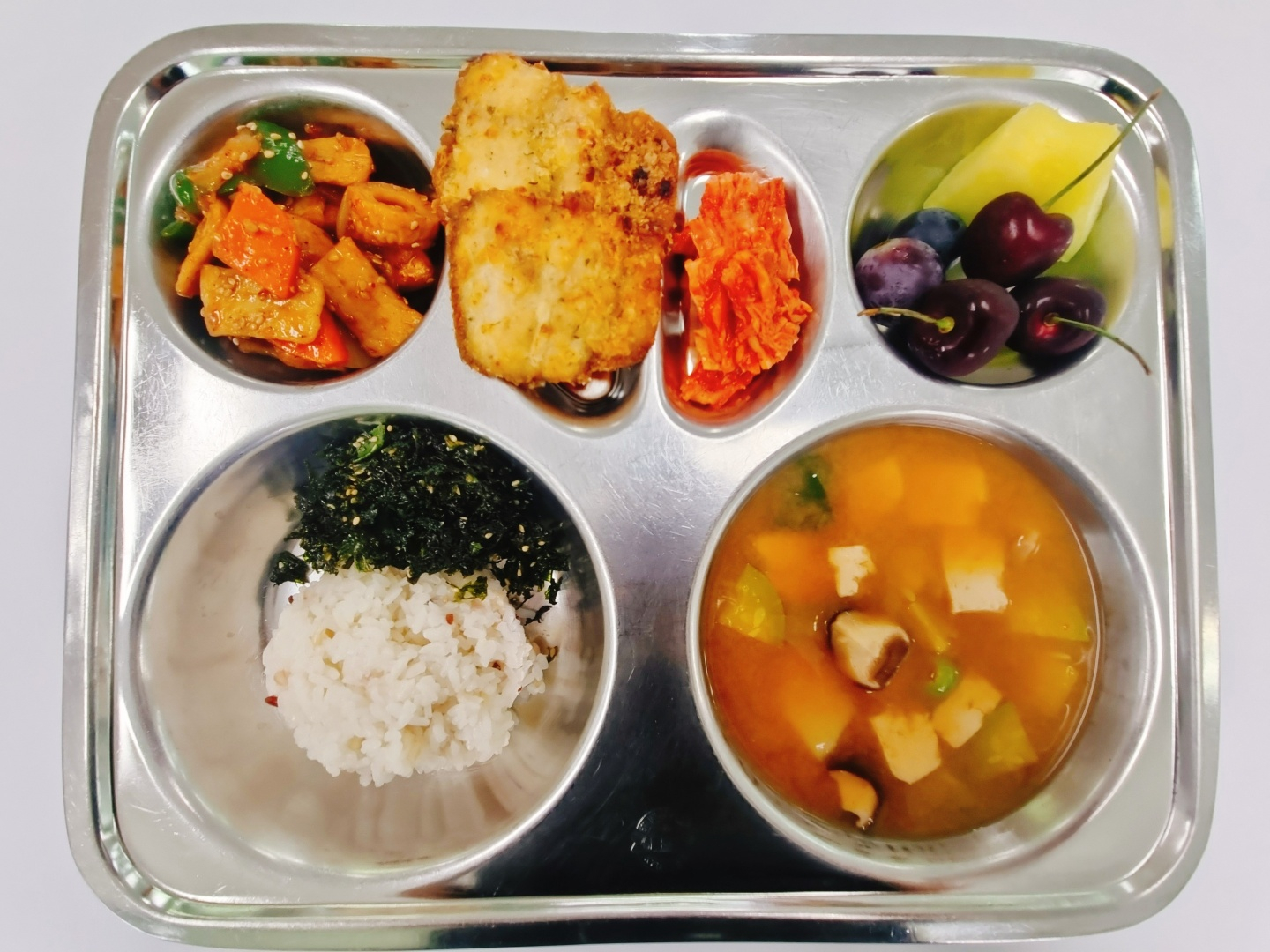 중식 식단 이미지
