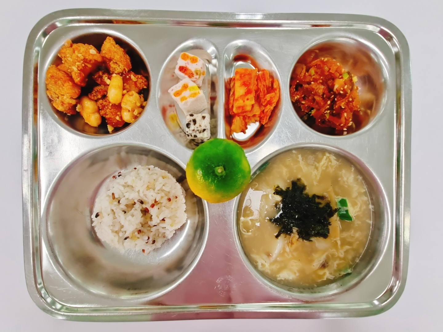 중식 식단 이미지