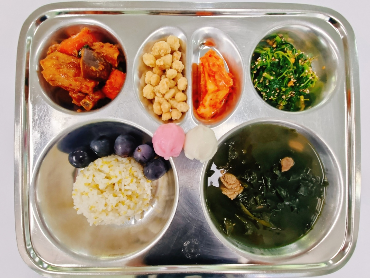 중식 식단 이미지