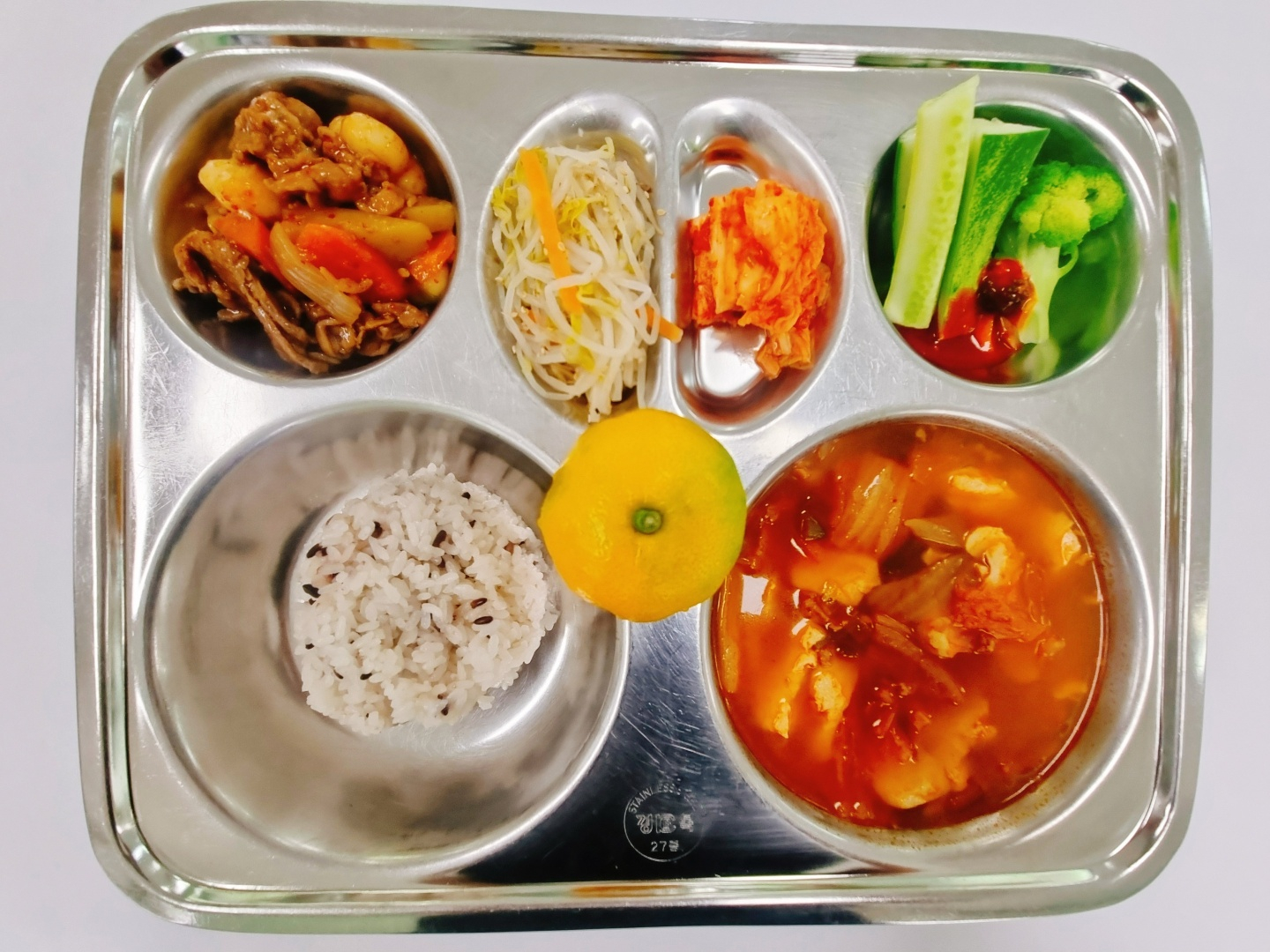 중식 식단 이미지