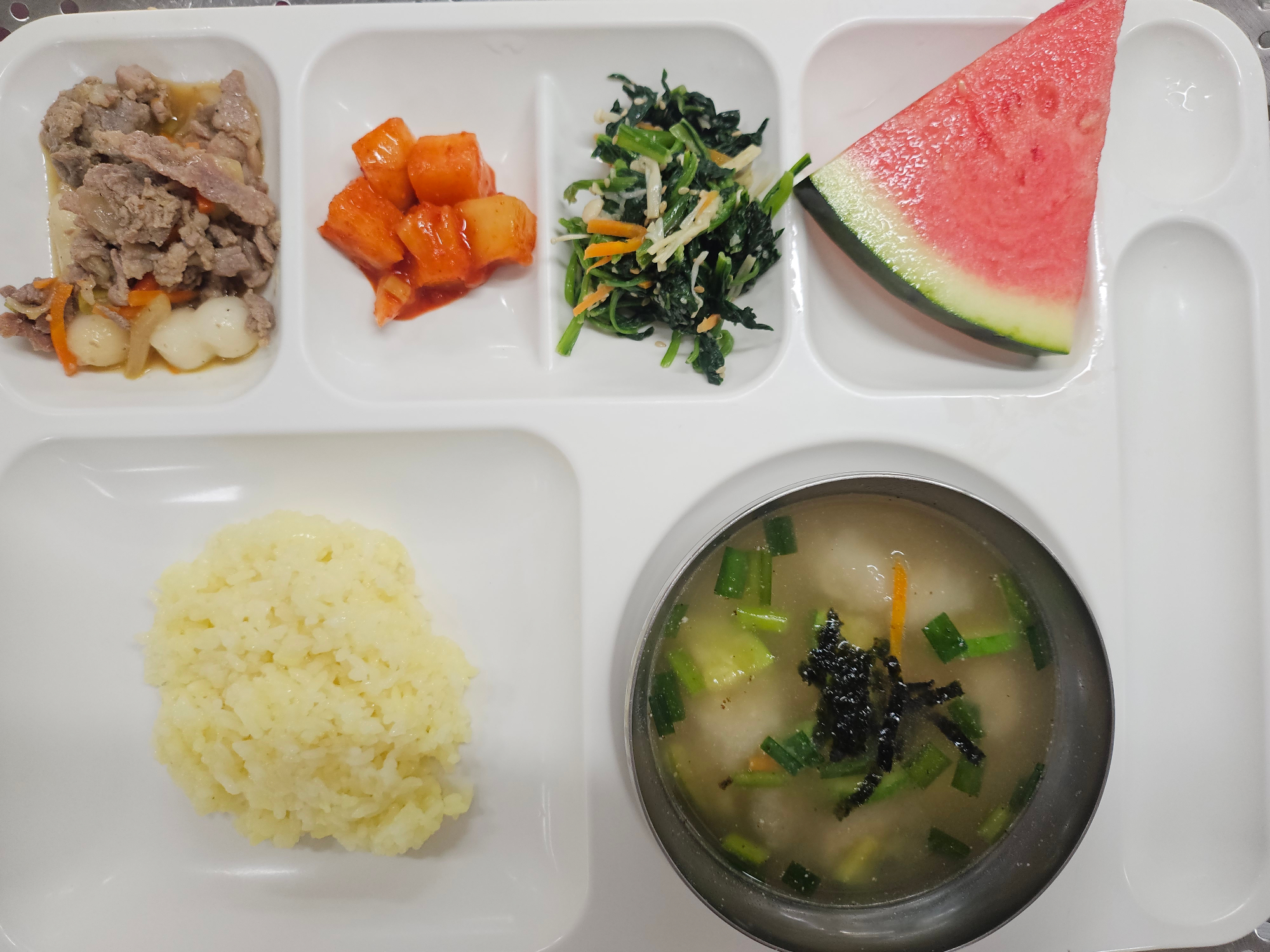중식 식단 이미지