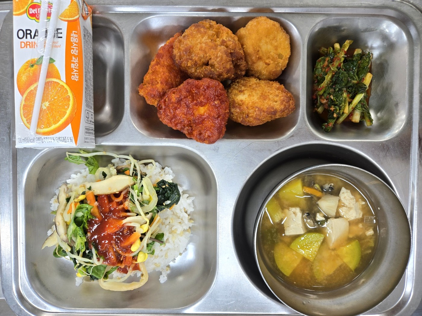 중식 식단 이미지