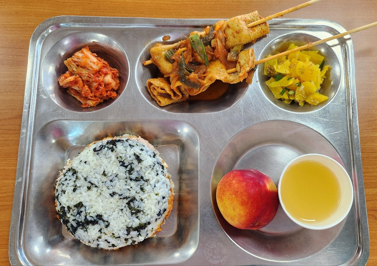 조식 식단 이미지