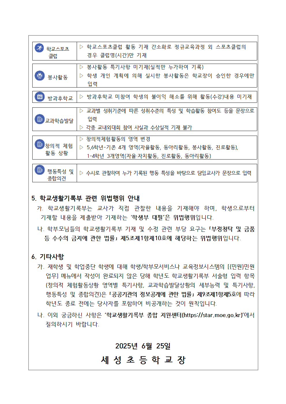 2025. 학교생활기록부 안내 자료 (학부모용)002