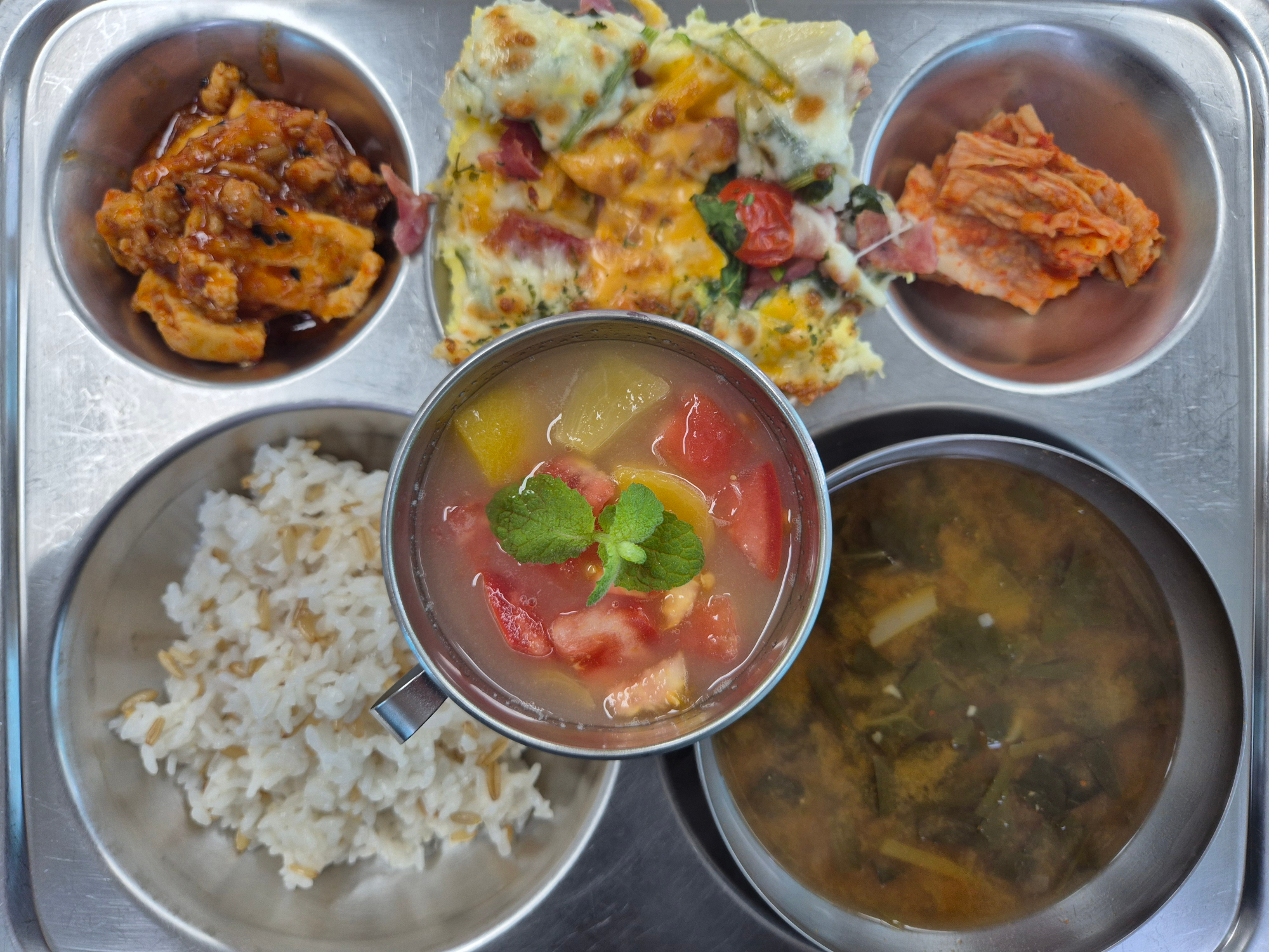 중식 식단 이미지
