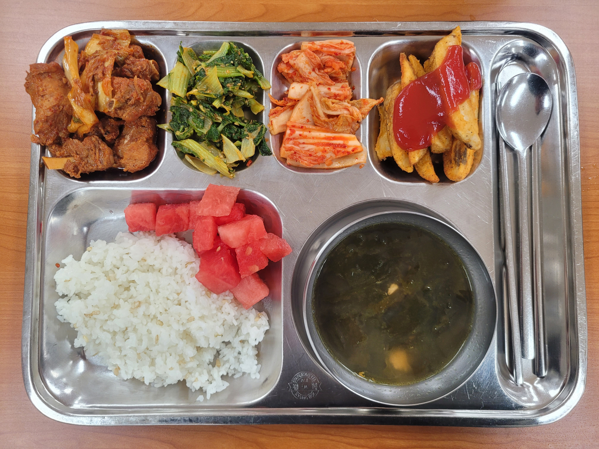중식 식단 이미지