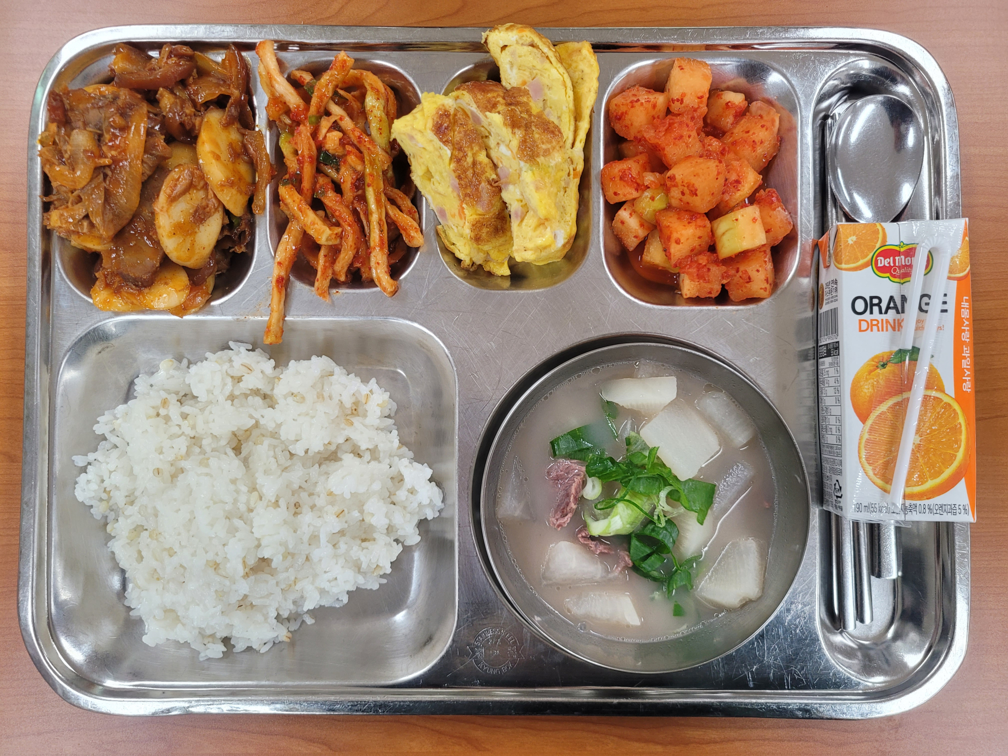 중식 식단 이미지