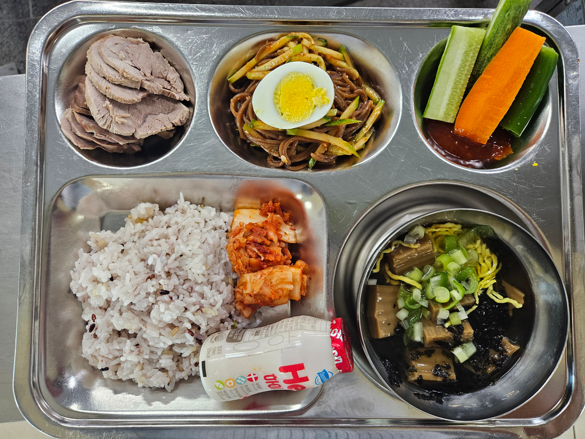중식 식단 이미지