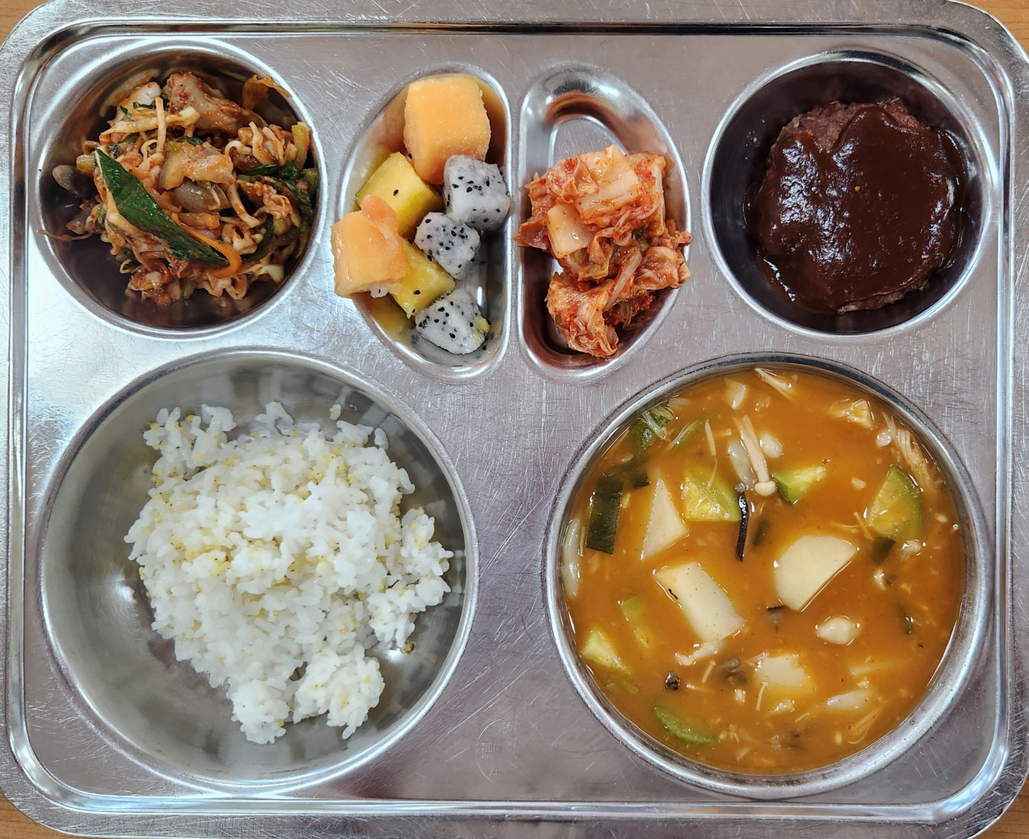 중식 식단 이미지