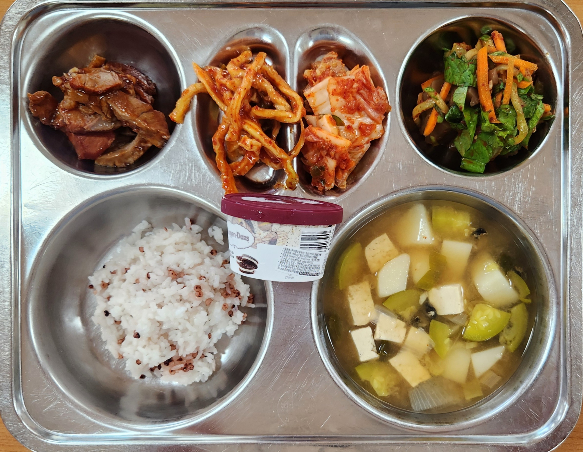 중식 식단 이미지