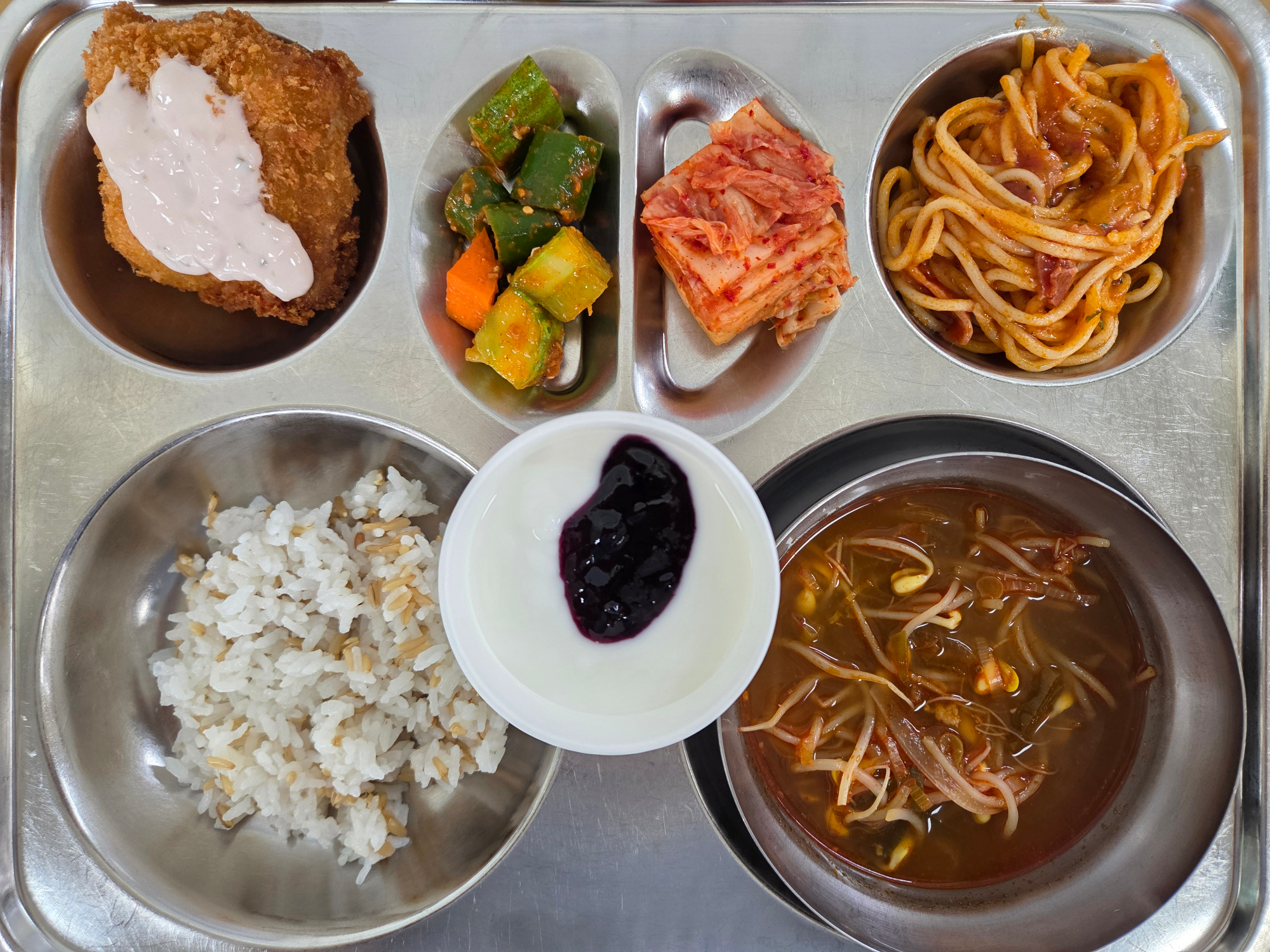 중식 식단 이미지