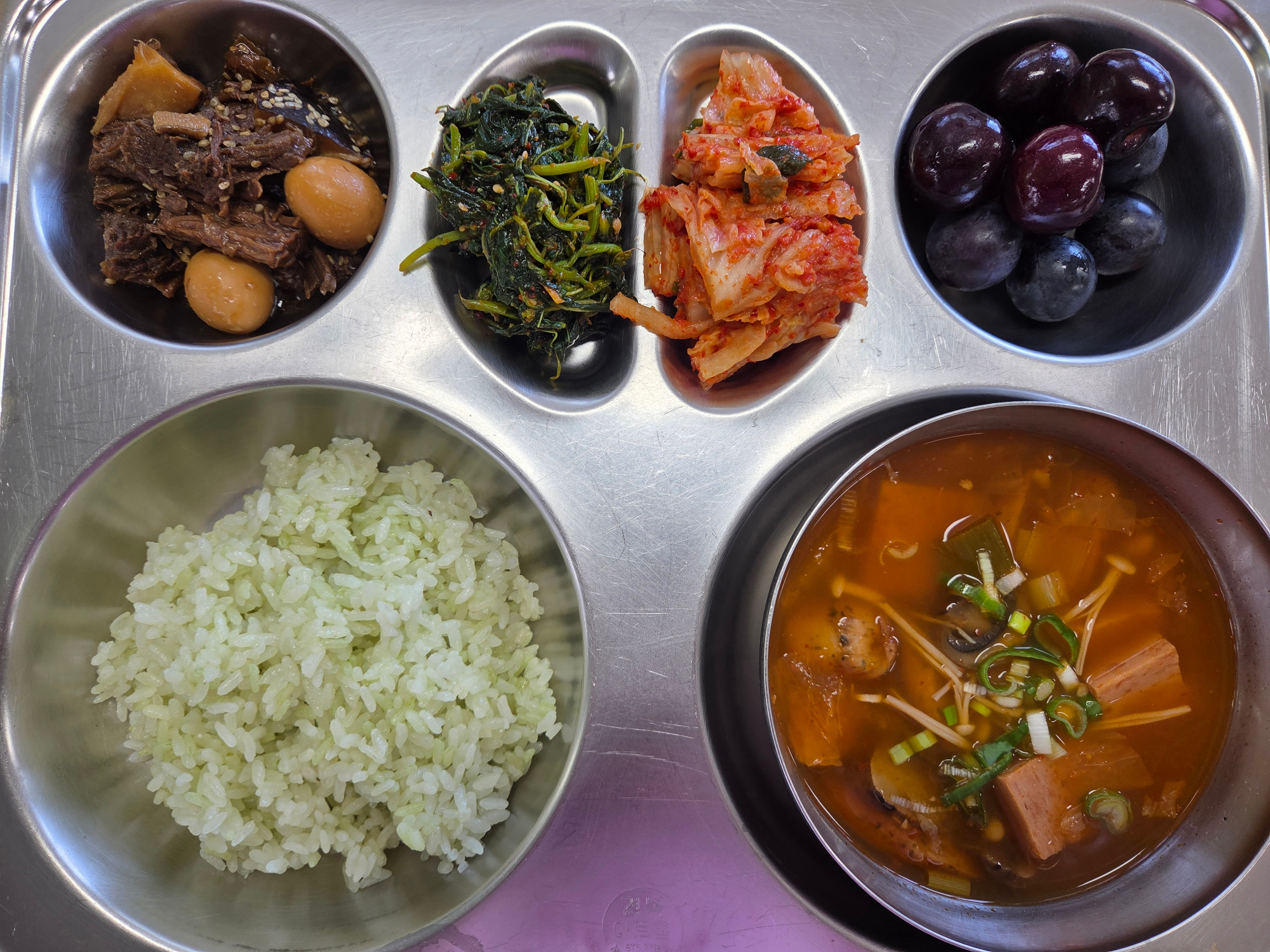 중식 식단 이미지