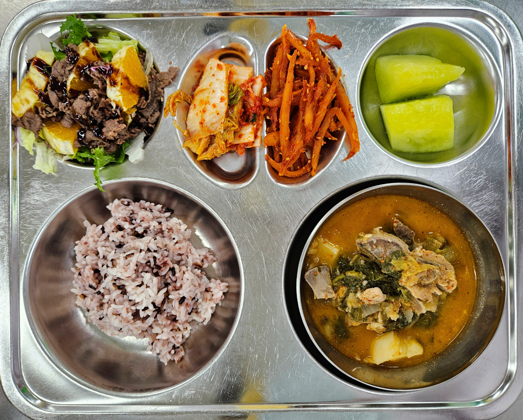 중식 식단 이미지