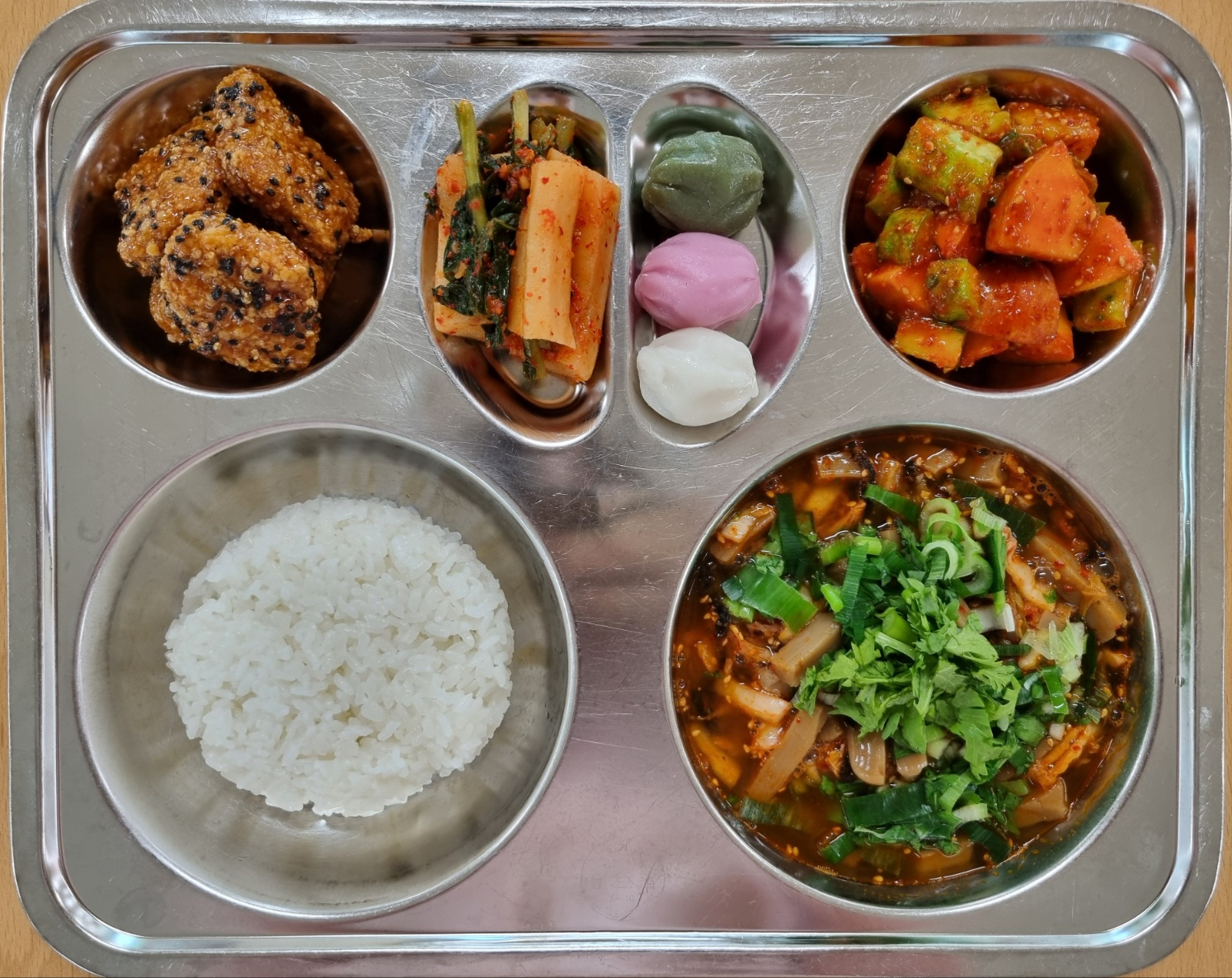 중식 식단 이미지