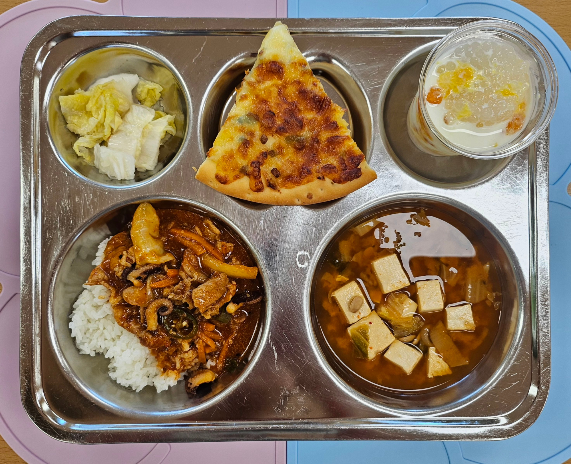 중식 식단 이미지
