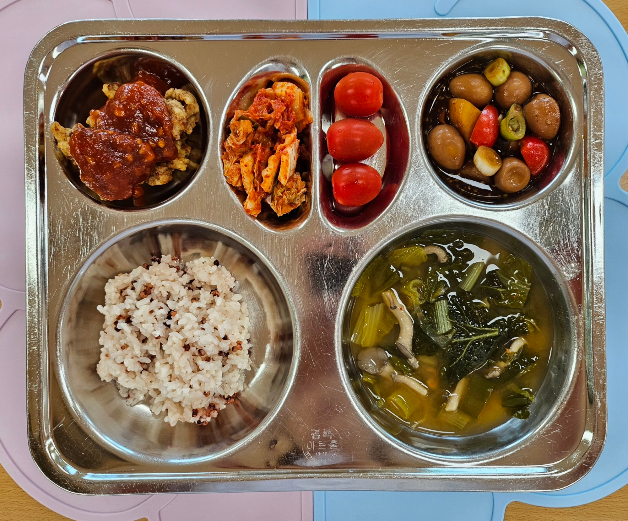 중식 식단 이미지