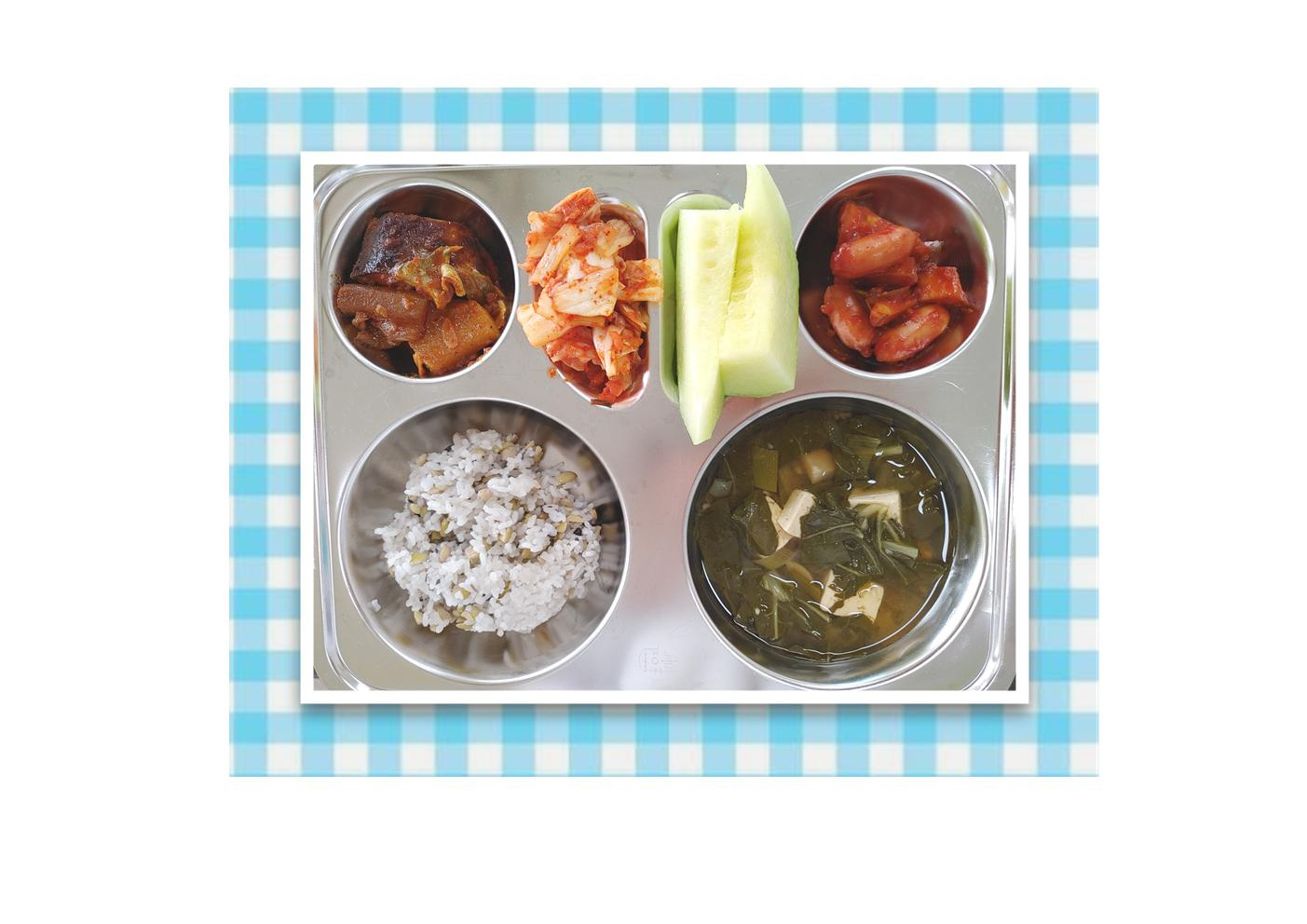 중식 식단 이미지