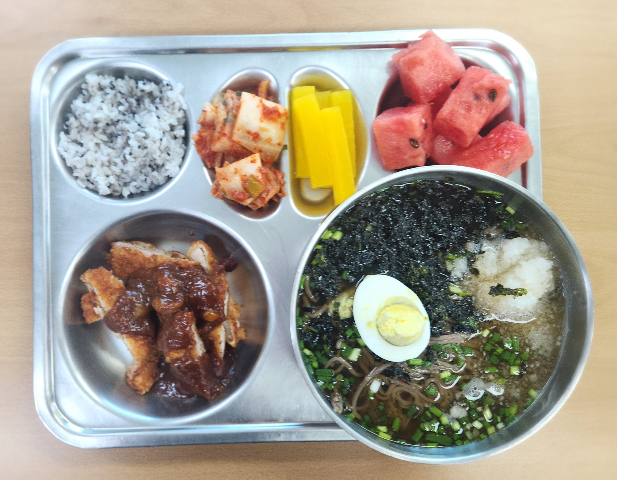 중식 식단 이미지