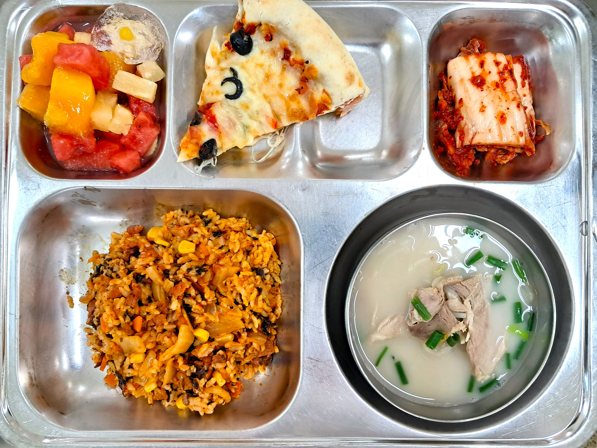 중식 식단 이미지