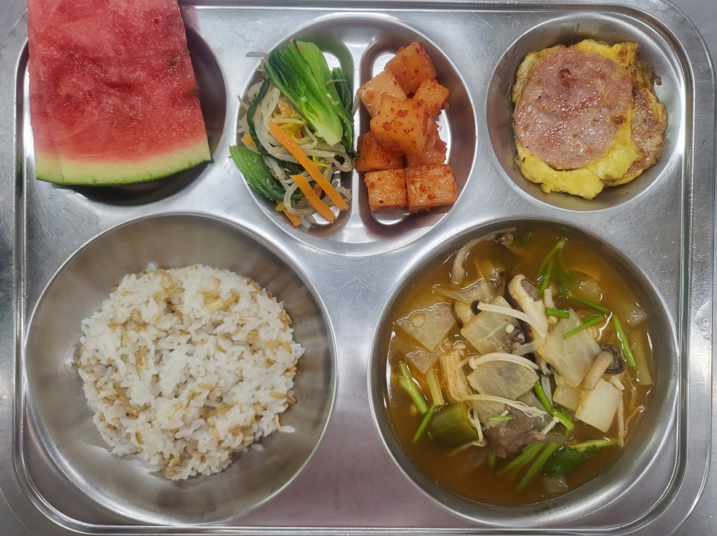 중식 식단 이미지