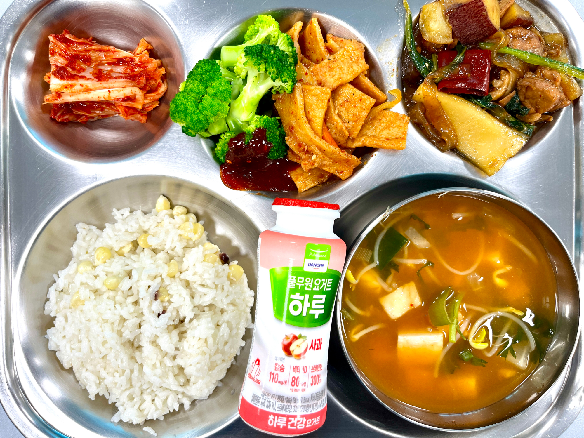 중식 식단 이미지