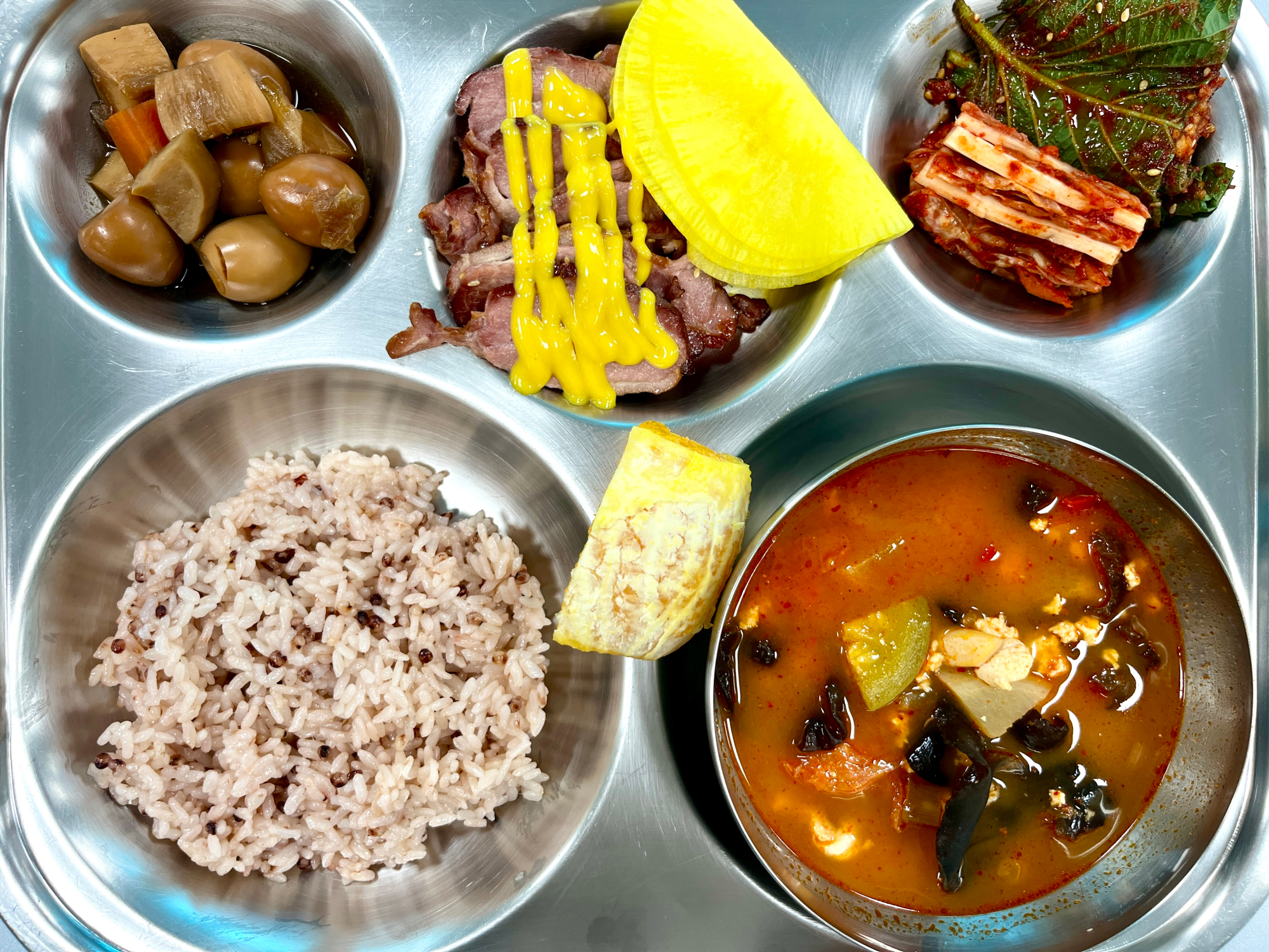 중식 식단 이미지
