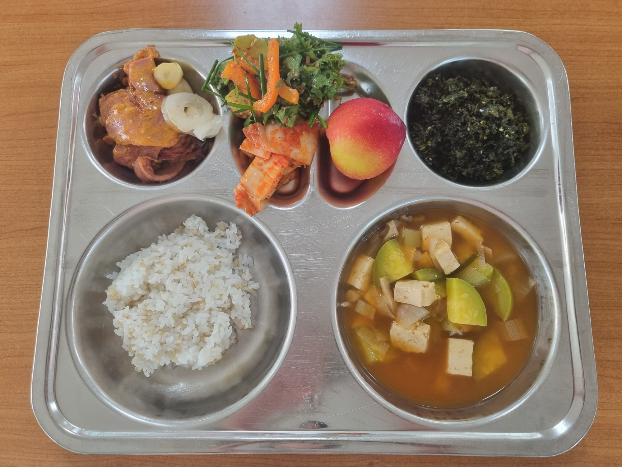 중식 식단 이미지