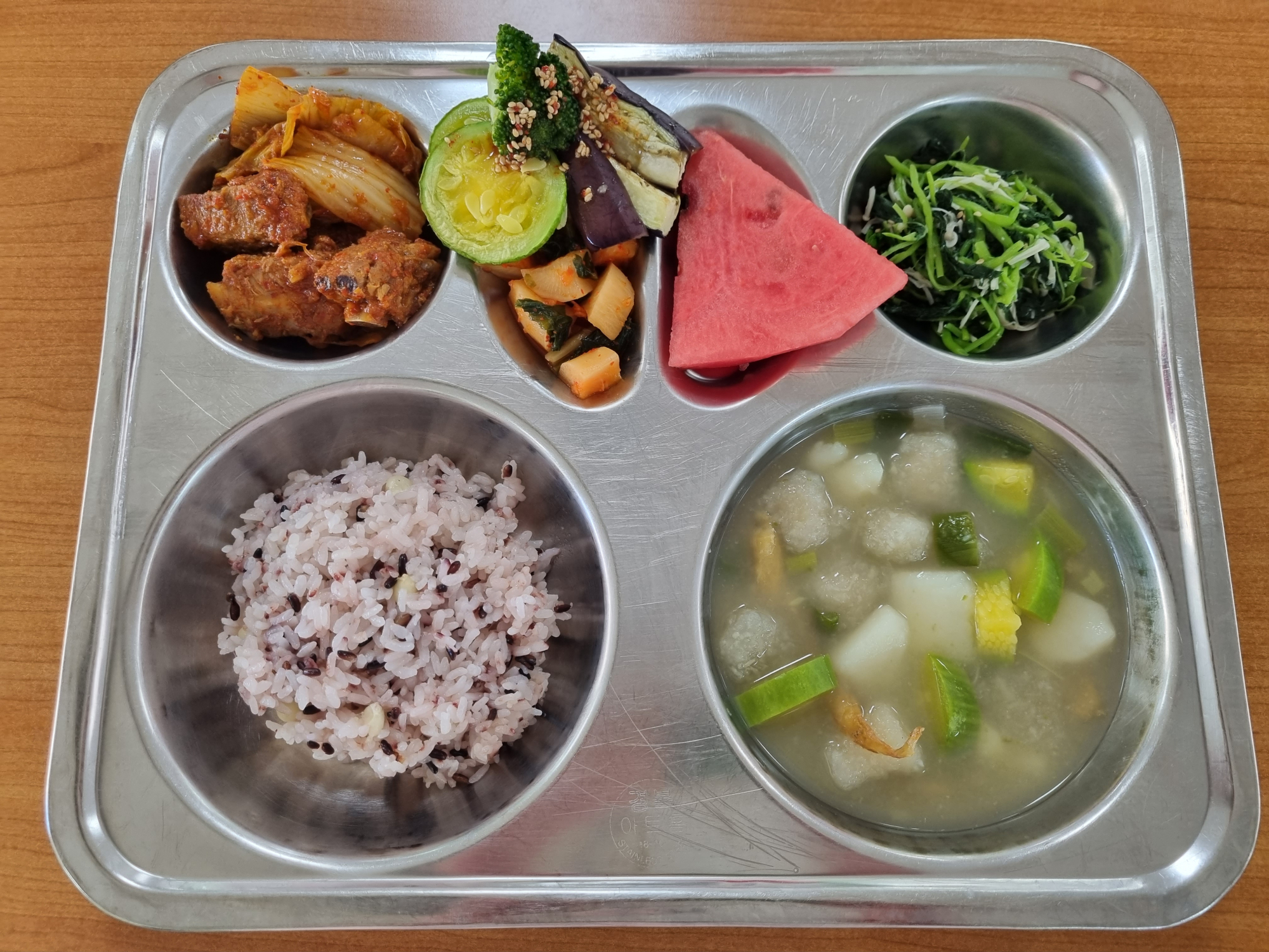 중식 식단 이미지